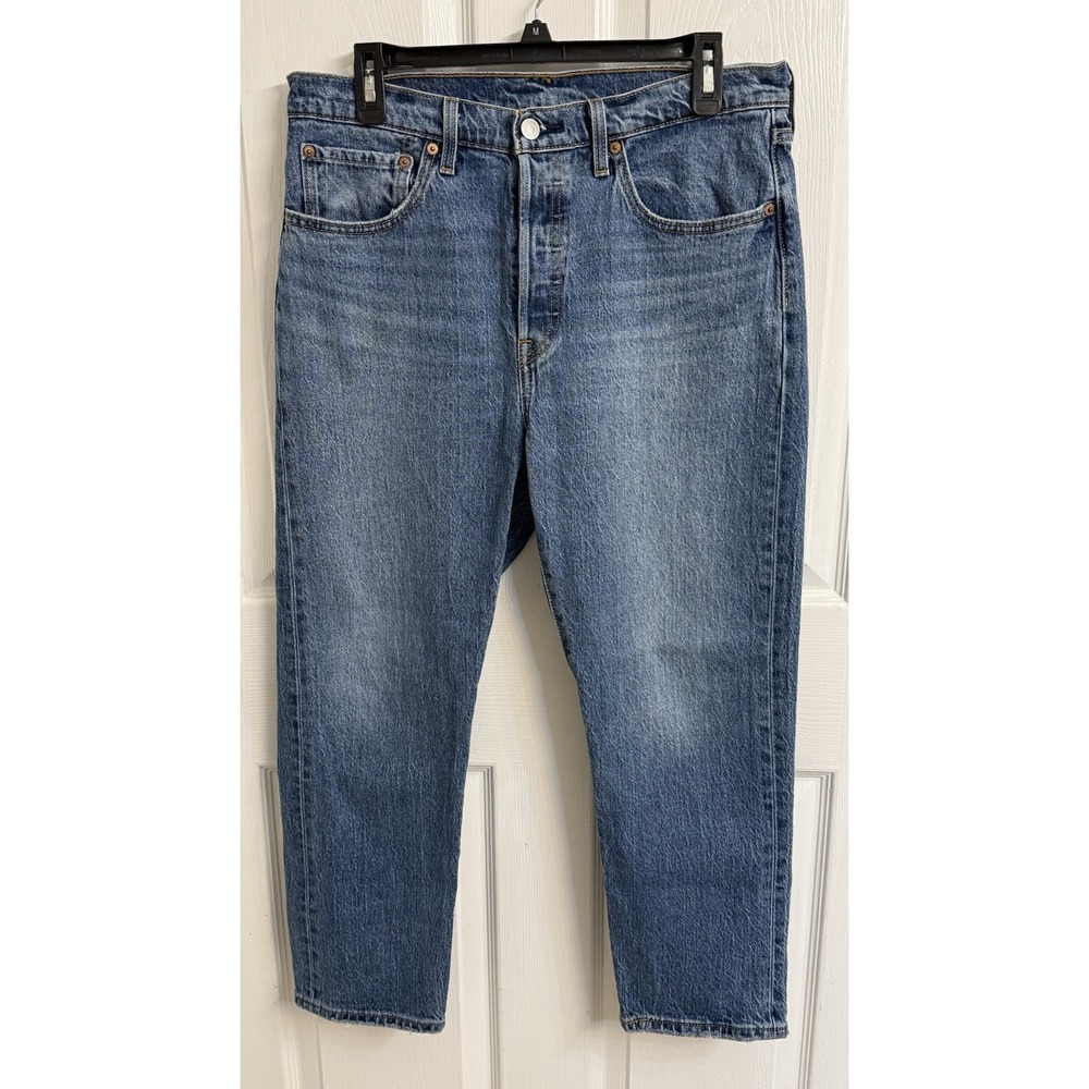 Levi's Women's Boot Cut Jeans in Classic Blue Denim